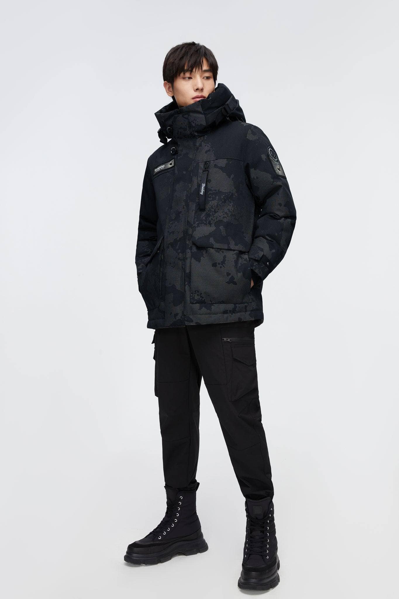 BOSIDENG 2022 Extreme Collection Goose Down Trench Jacket