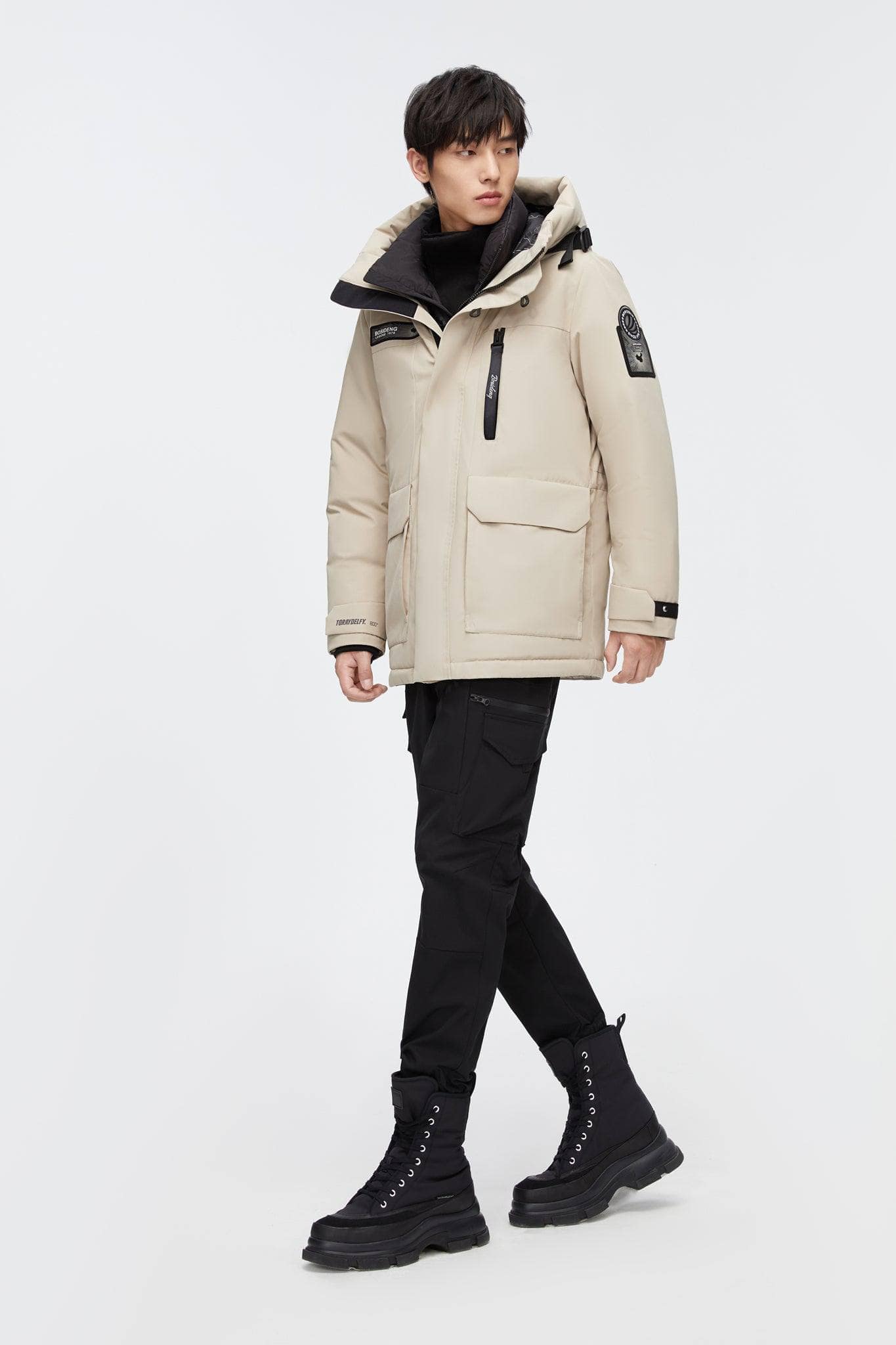 BOSIDENG 2022 Extreme Collection Goose Down Trench Jacket