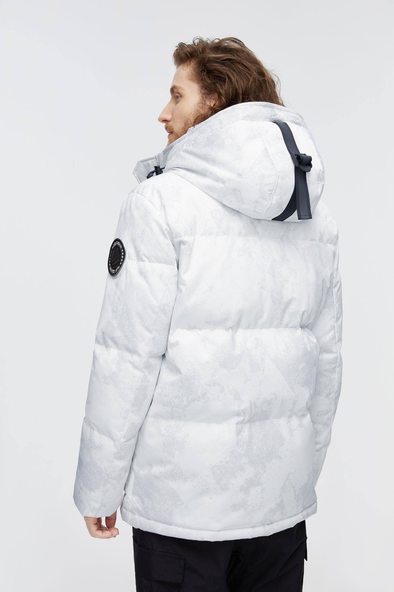 Mid Length Goose Down Jacket