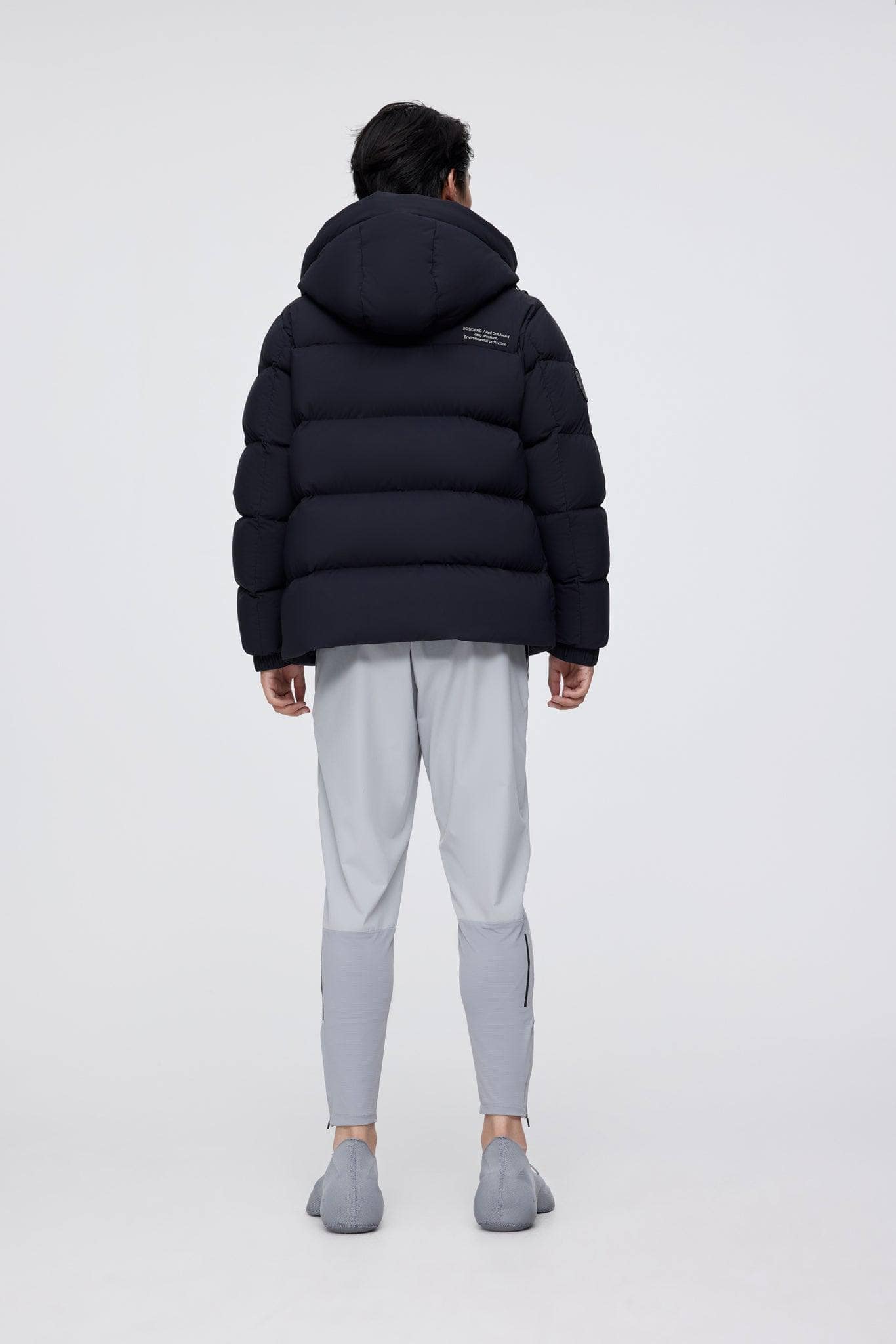 BOSIDENG 2022 Short Down Puffer With Hood Jacket