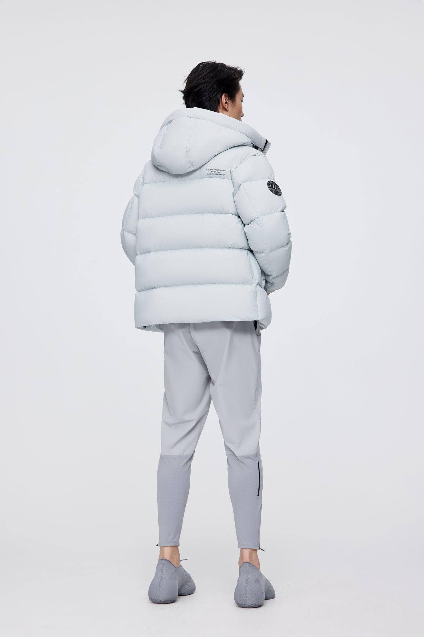 BOSIDENG 2022 Short Down Puffer With Hood Jacket