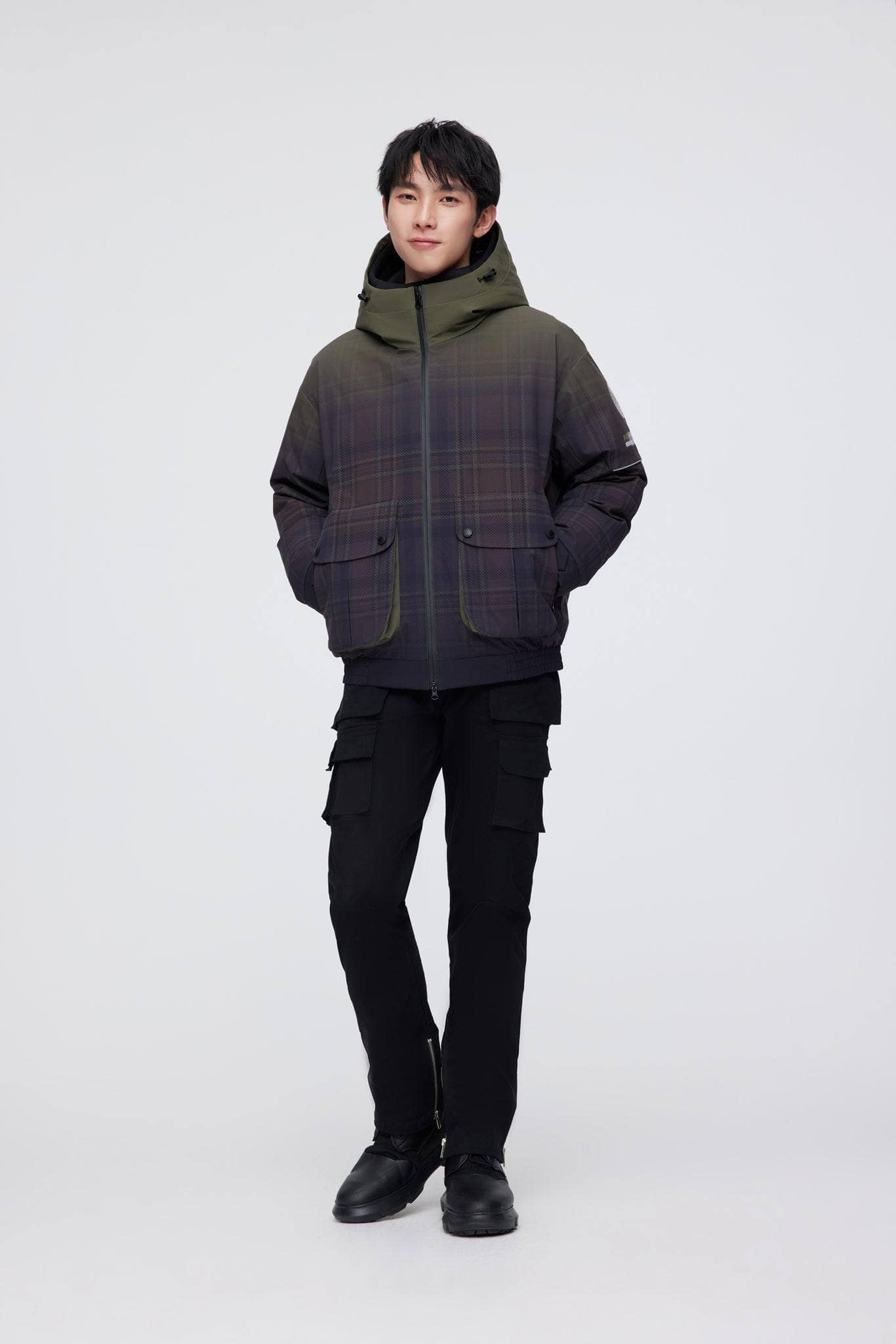 BOSIDENG 2022 Short Goose Down Jacket With Hood Jacket